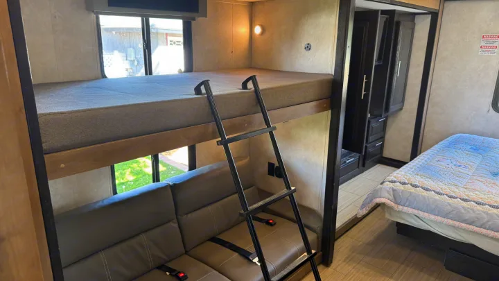Bunks with ladder